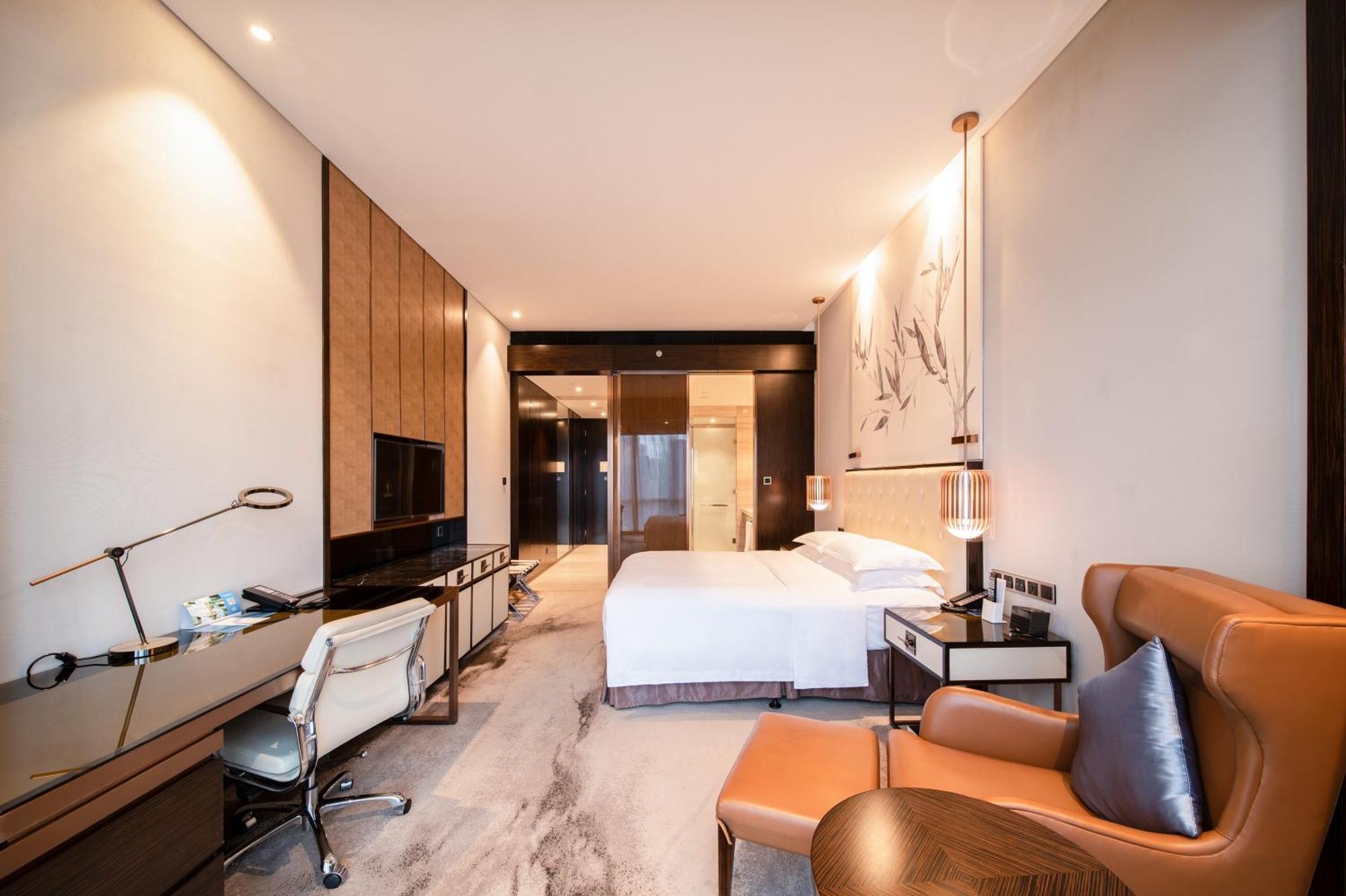 Hilton Shenzhen Futian, Metro Station At Hotel Front Door, Close To Futian Convention & Exhibition Center Exterior foto