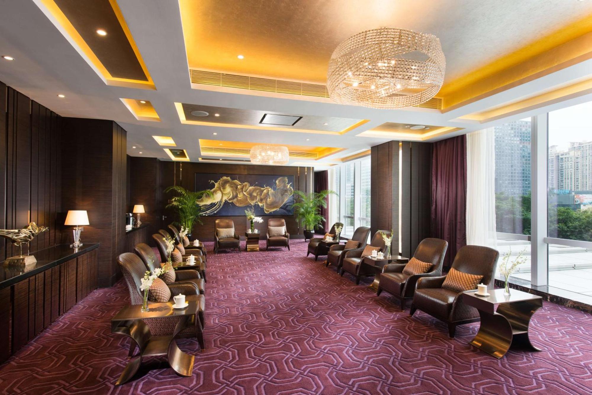Hilton Shenzhen Futian, Metro Station At Hotel Front Door, Close To Futian Convention & Exhibition Center Exterior foto