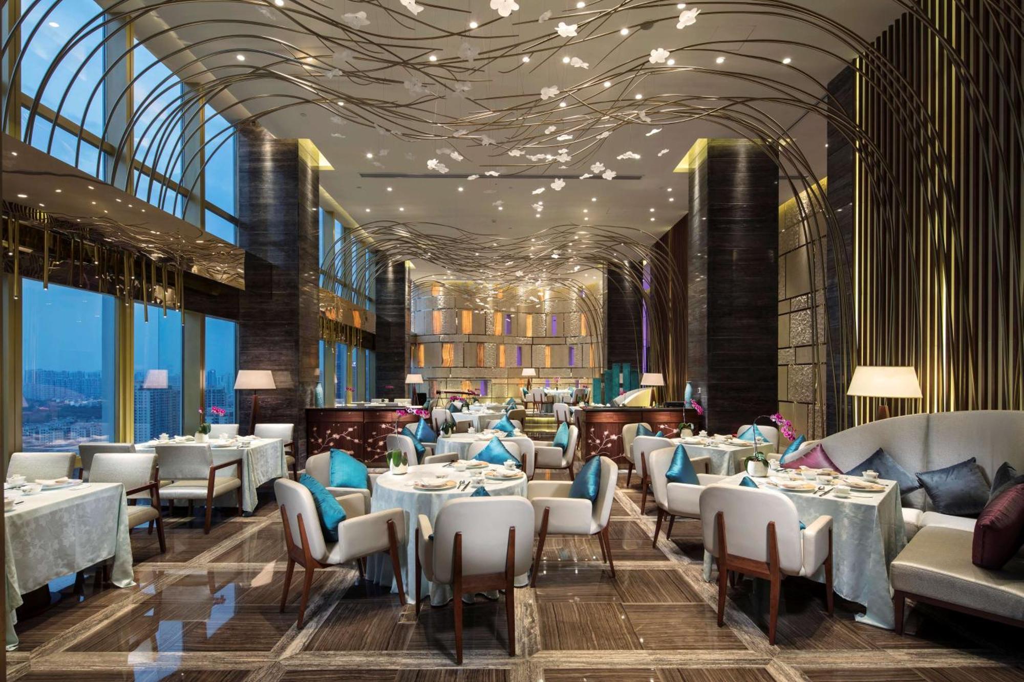 Hilton Shenzhen Futian, Metro Station At Hotel Front Door, Close To Futian Convention & Exhibition Center Exterior foto